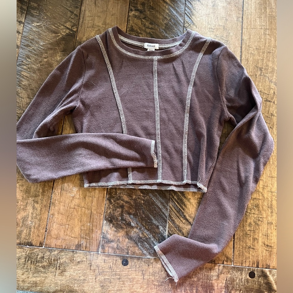 Garage long sleeve top